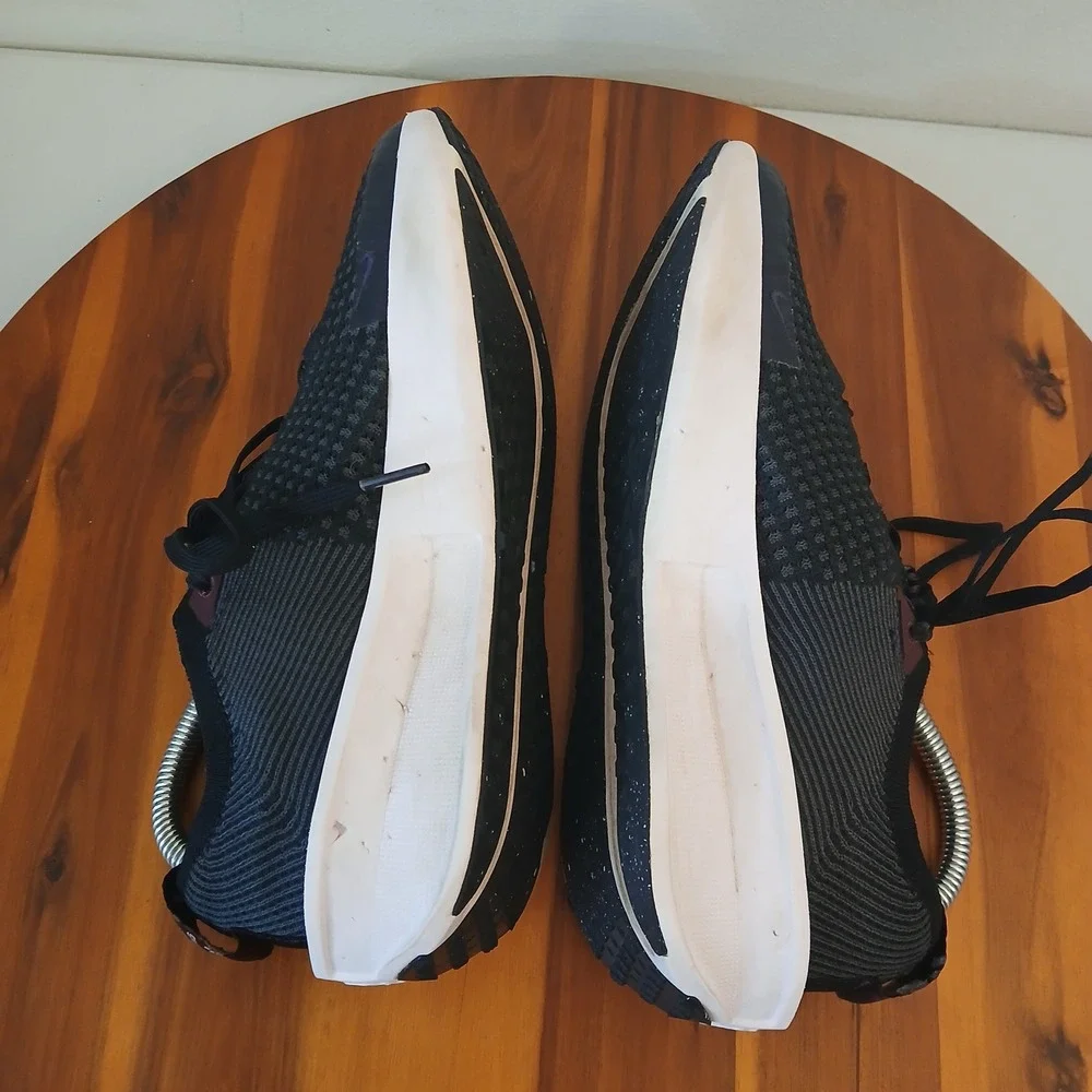 Nike Interact Run‎ Womens 7 Black Running Shoes Sneakers Training FD2292-002